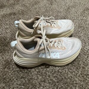 HOKA Bondi 8 Shifting Sand Eggnog